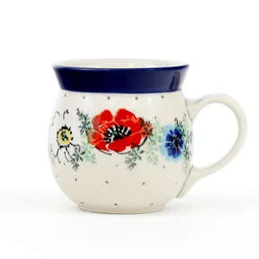 Kubek Ceramiczny 005 v-0,2l <br>2511X Polskie kwiaty